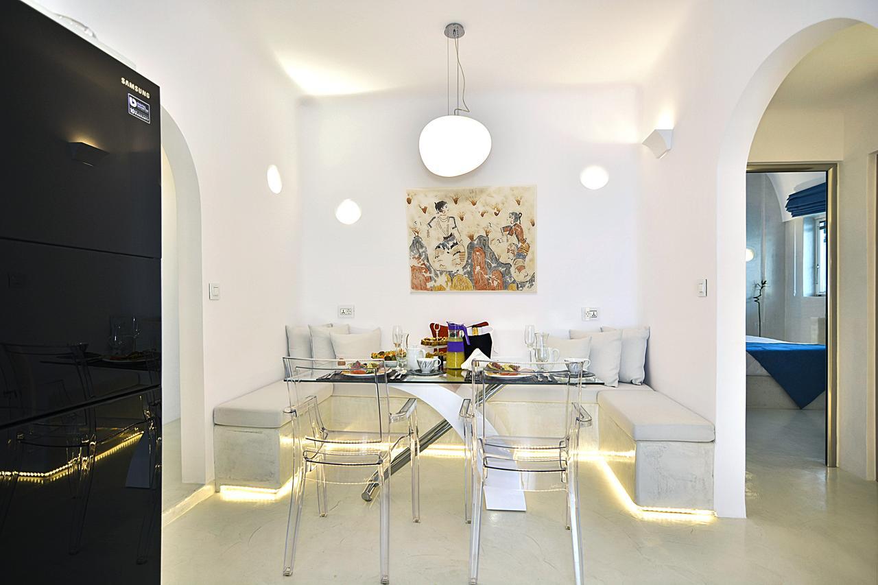 Santorini Loft Apartment คามารี ภายนอก รูปภาพ