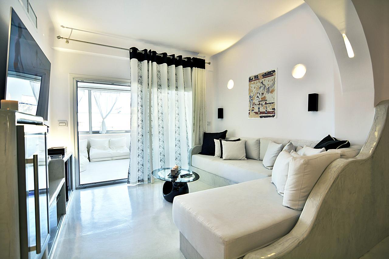 Santorini Loft Apartment คามารี ภายนอก รูปภาพ