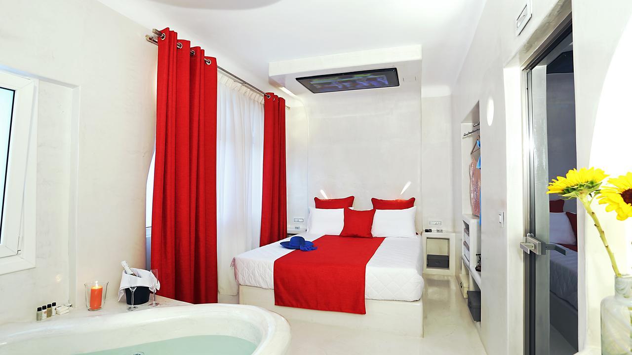 Santorini Loft Apartment คามารี ภายนอก รูปภาพ