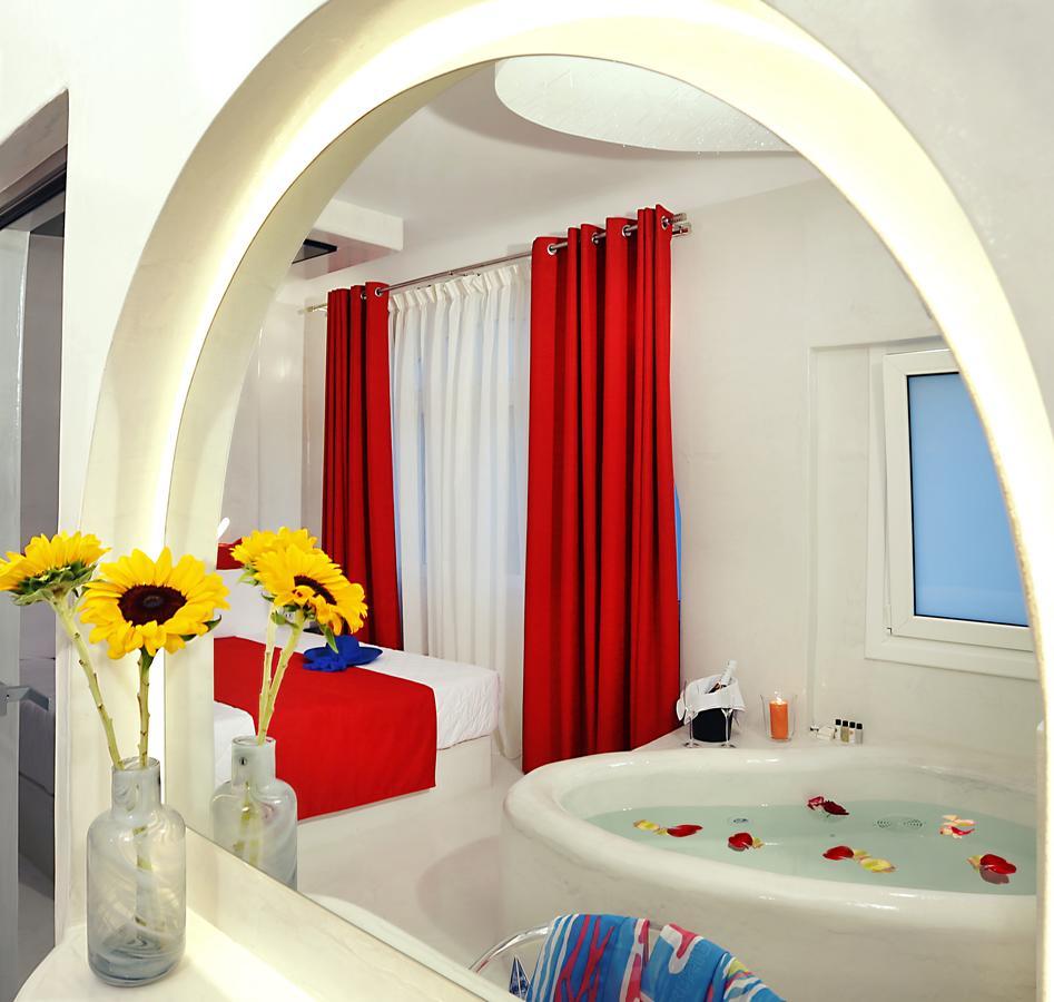 Santorini Loft Apartment คามารี ภายนอก รูปภาพ
