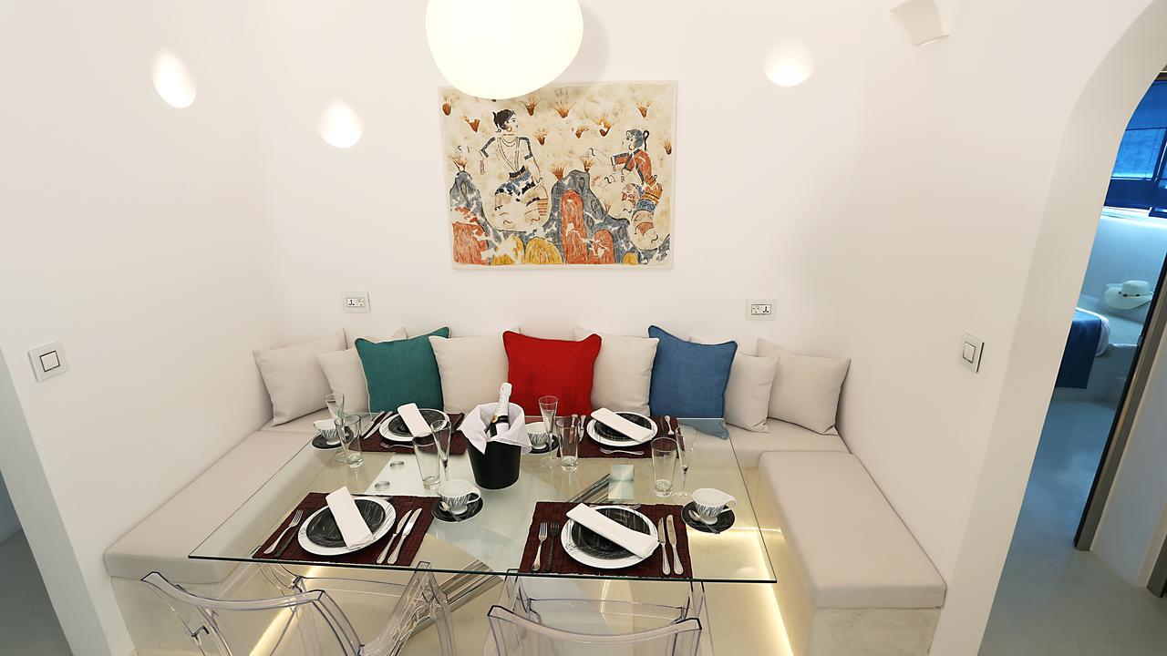 Santorini Loft Apartment คามารี ภายนอก รูปภาพ